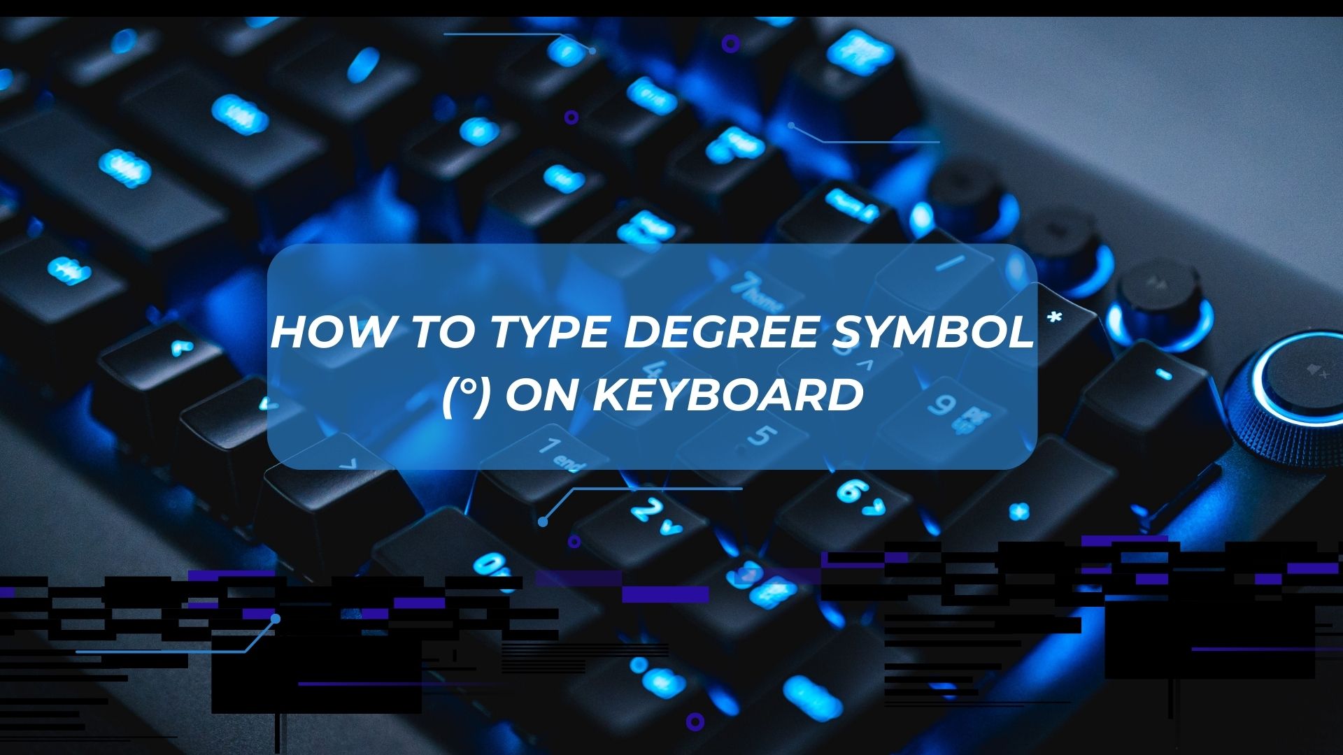 How To Type Degree Symbol On Keyboard Real Updatez